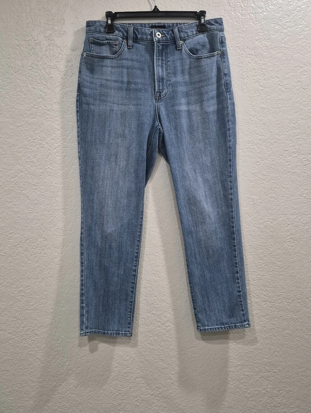Talbots Modern Ankle Jeans Medium Wash Blue Denim Size 8
